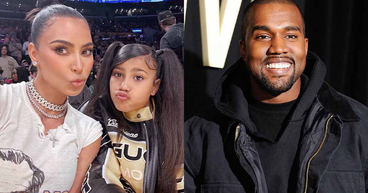 Kim Kardashian Subtly Agrees With Ex Husband Kanye West Over Her Daughter Norths Rapping To Ice 