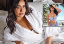 Neha Sharma Soars The Temperature In A Summery Pastel Coloured Bikini As She Flaunts Her Busty Assets Through It, Check Out!
