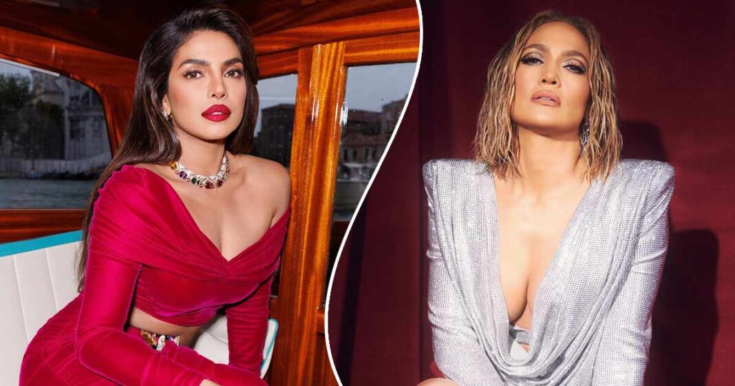 When Priyanka Chopra Copied Jennifer Lopezs Risque Plunging Neckline 4918
