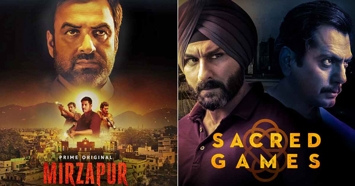 'Sacred Games', 'Mirzapur' among 50 all-time most popular Indian web series