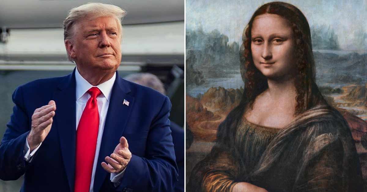 Donald Trump Compares Himself To Leonardo Da Vinci’s Iconic Portray Mona Lisa Following His Huge Fan Following & Supporters