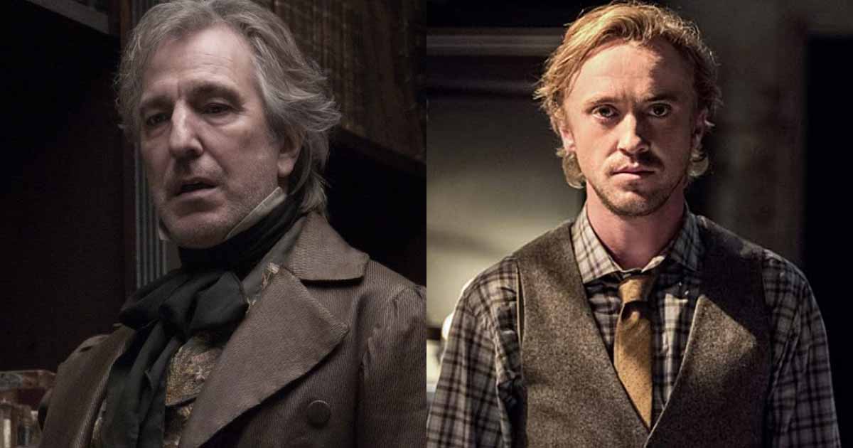 Alan Rickman Once Left Tom Felton Scared As Hell After He Accidentally Stepped On His Cloak During Shoot