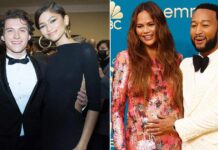 When Zendaya Took A Sigh Of Relief As Chrissy Teigen Pulled Off The Iconic 'Spider-Man' Stunt & Kissed Hubby John Legend, Not Tom Holland