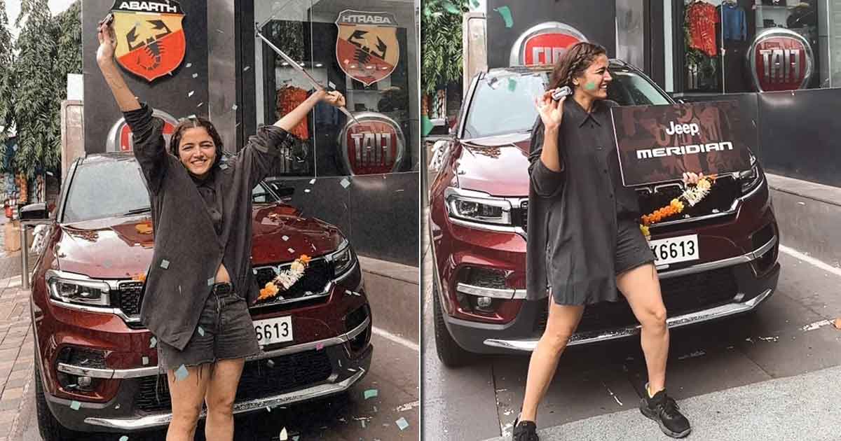 Celebrating her recent success, Wamiqa gifts herself her first car worth Rs 38 lakh