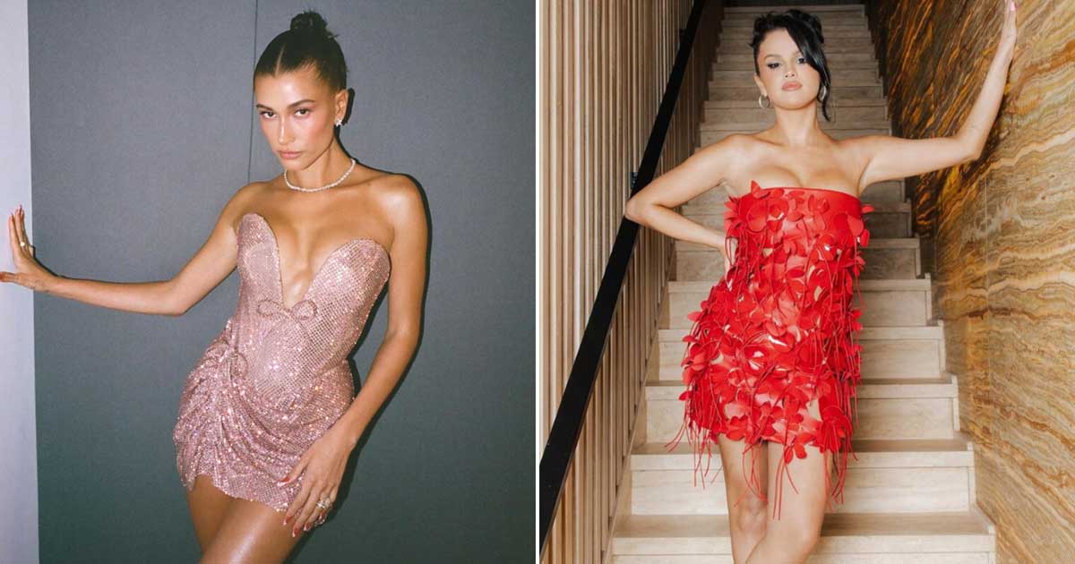 Hailey Bieber Fans Not Happy About Selena Gomez Allegedly Throwing Shade At Her By Copying The Models Catwalk Trend With Her Freinds