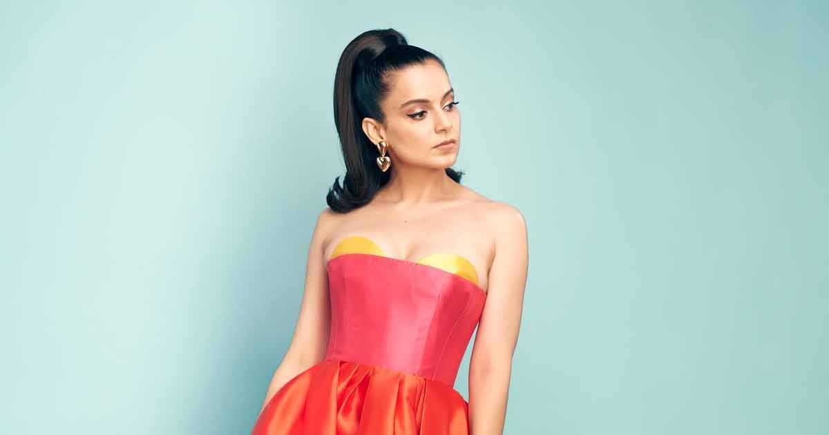 Kangana Ranaut Brutally Trolled For Flaunting Her Busty Assets In A Deep-Plunging Neckline Dress Days After Slamming Criticising 'American Looks'