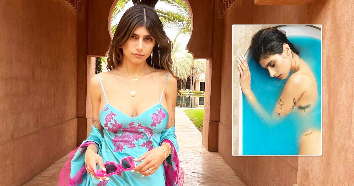 Mia Khalifa Goes All N*de Leaving Nothing To Imagination Dipping Herself Wet In This Bathtub Photoshoot Flaunting Her A*s & Multiple Body Tattoos, Photos Inside - Take A Look