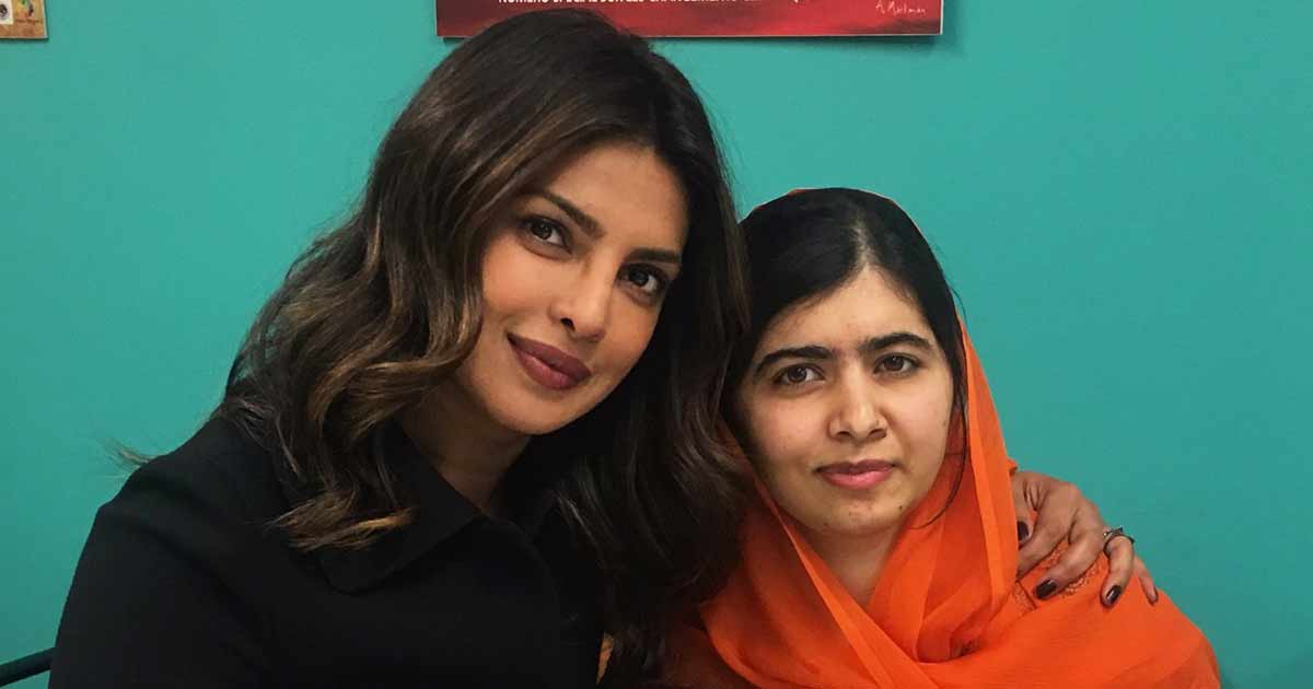 Priyanka sends b'day wishes to Malala: 'Be blessed with the best'