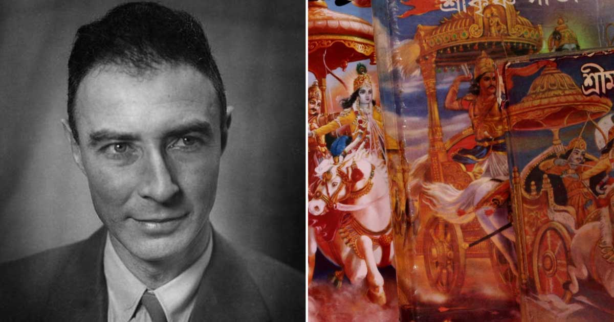 The Gita did more than just give Oppenheimer a quote that outlived him