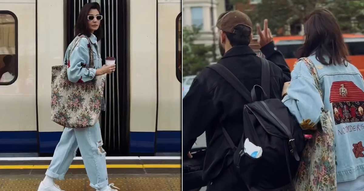 Virat turns cameraman for Anushka's London walk reel on Instagram