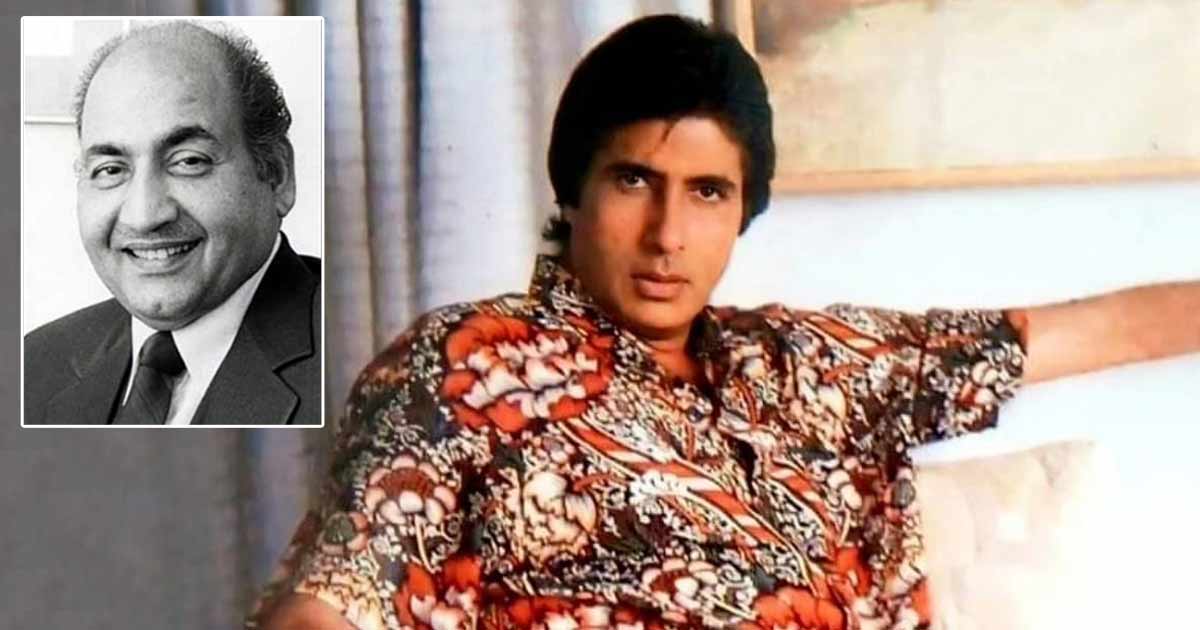 When Amitabh Bachchan stopped Mohammad Rafi's plane from taking off, here's why