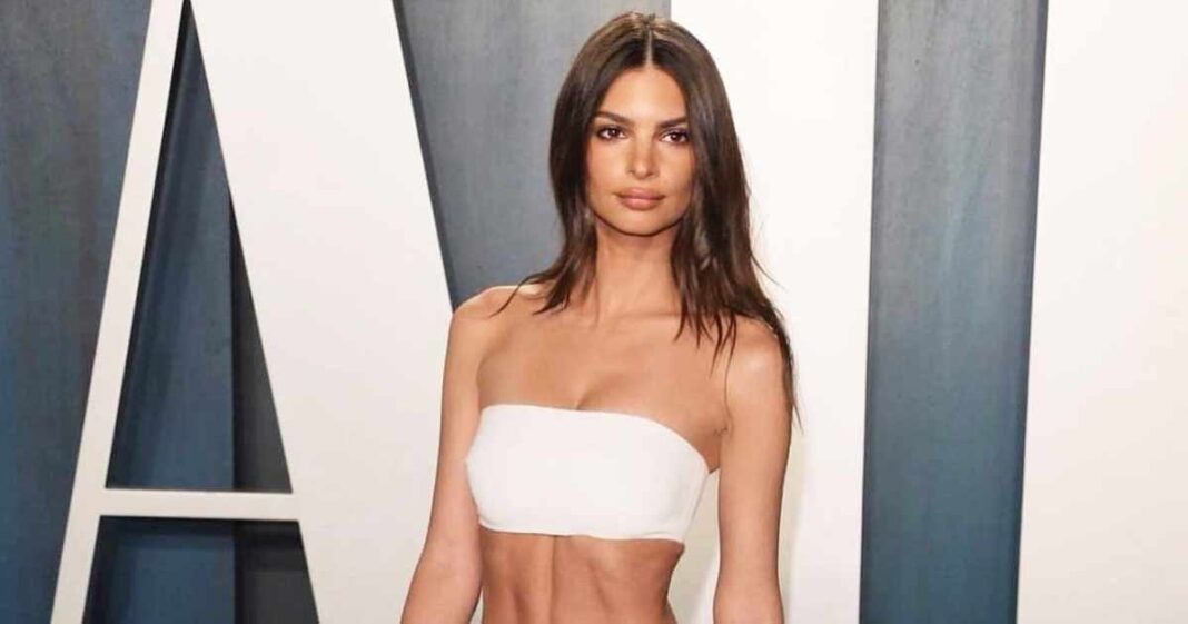Emily Ratajkowski Once Brought Back The Vintage Fur Fashion With A Sultry Twist While Baring Her 