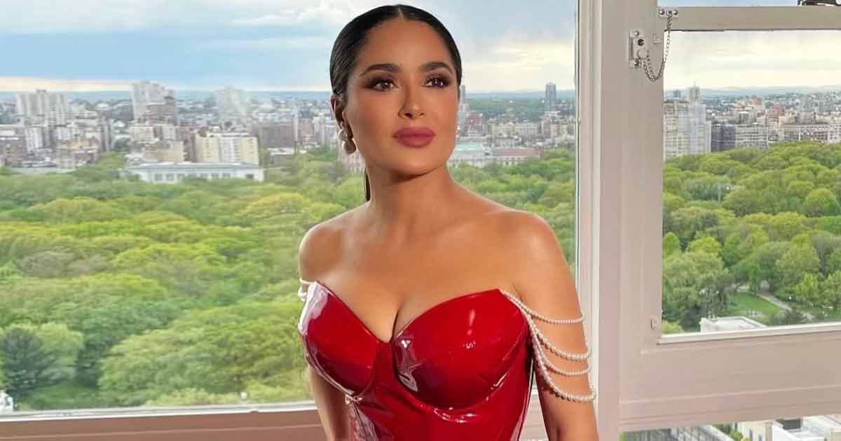 When Salma Hayek In Her Cleav*ge Popping Figure Hugging Bodycon Dress Gave Men Some Of Their Wildest Fantasies