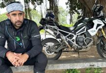 Amit Sadh's bike expedition reaches Delhi after covering 1,500 km