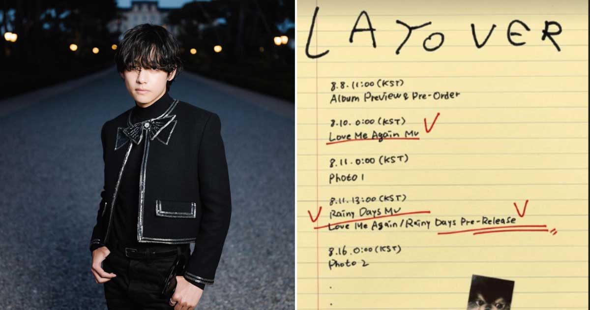 BTS' V's Fans Assemble! Korean Singer Announces His Debut Solo Album
