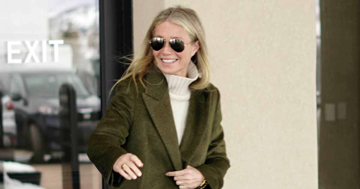 Gwyneth Paltrow ends all her showers with cold water