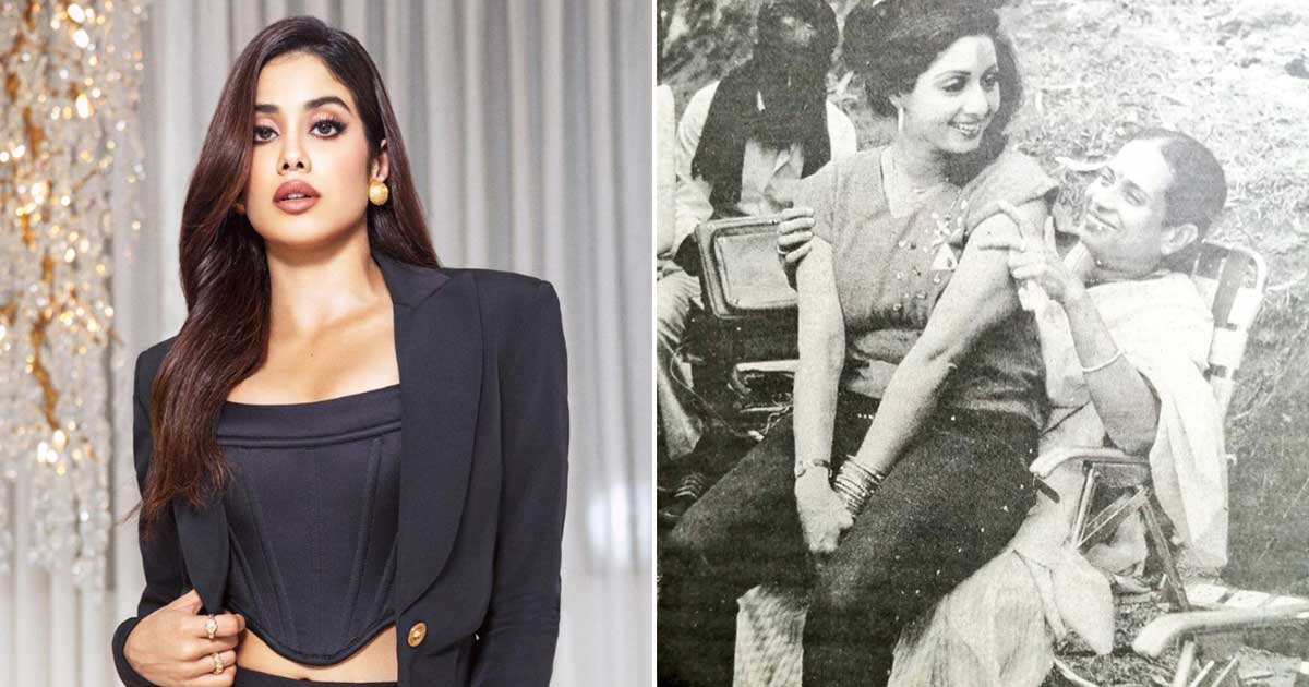 Sridevi Birth Anniversary Janhvi Kapoor Shares An Adorable Picture Of Her Mumma With Her