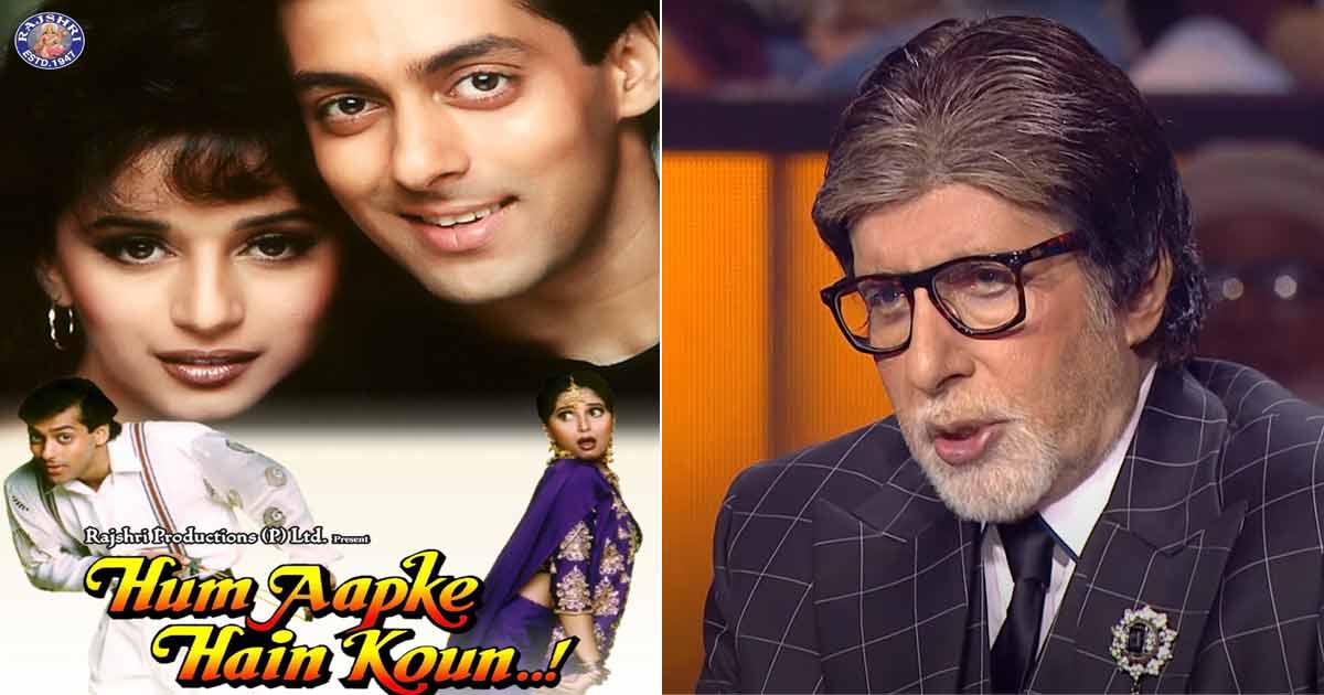 Madhuri Dixit adopted Redo after shoot of 'Hum Aapke Hain Koun', reveals Big B