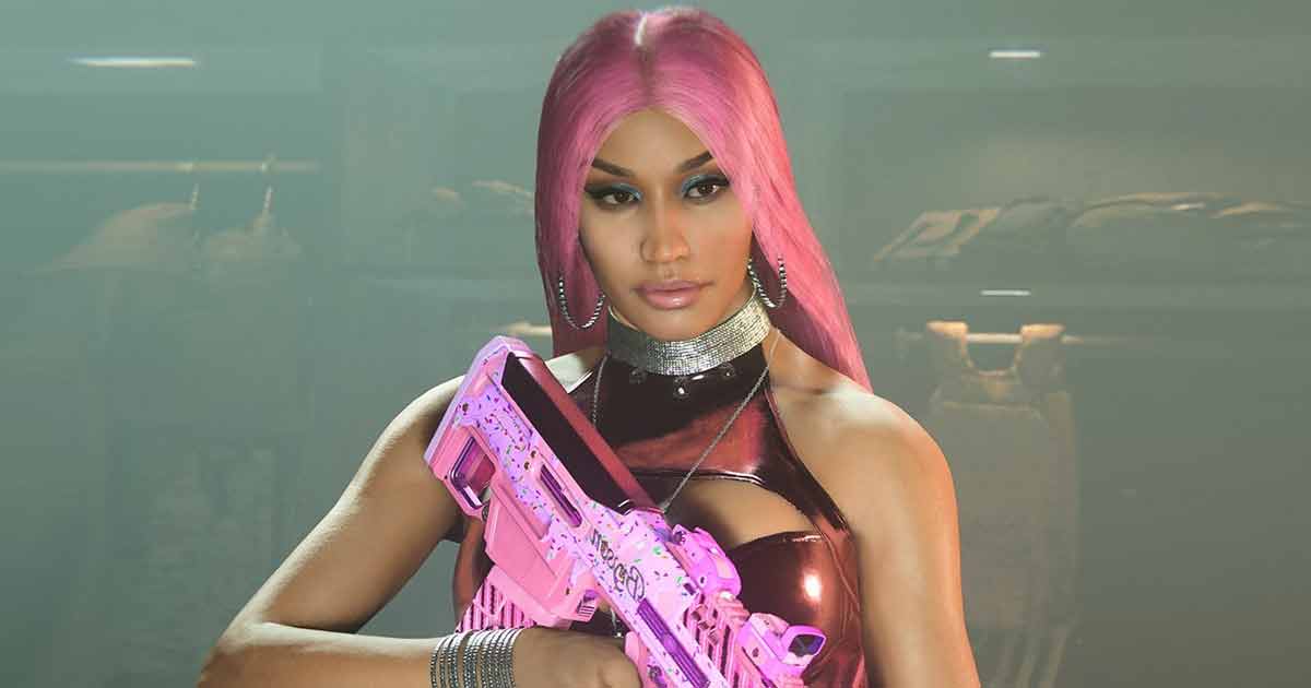 Nicki Minaj’s All-Pink Avatar From Call of Duty Gets Brutally Trolled