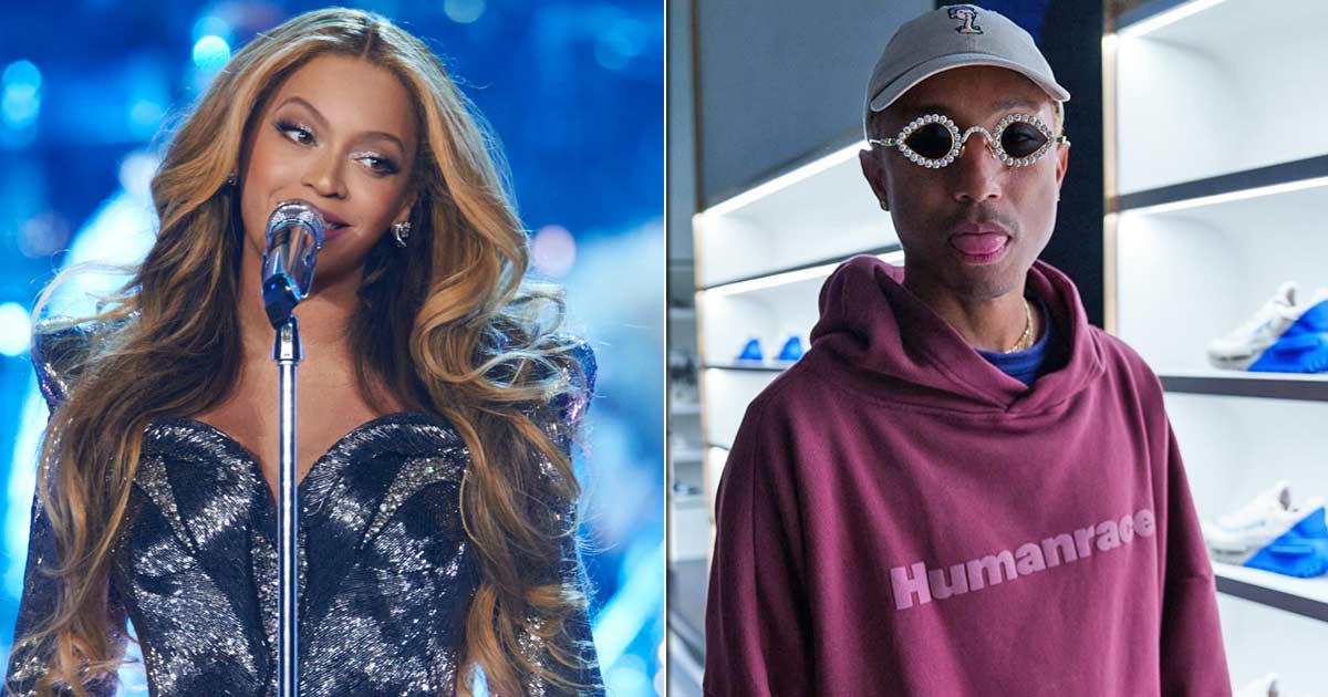 Pharrell Williams created a custom stage jumpsuit for Beyonce 'informed by her rare spirit'