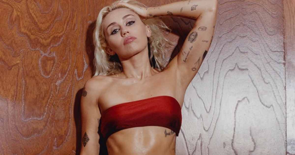 When Miley Cyrus Stripped Off Everything But Kept On A Black Suspender, Putting Her B**bs On Display, She Is Truly A Woman Of Many Layers!