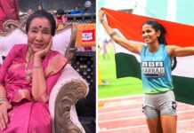 Asha Bhosle makes a faux pas, wishes Jyothi Yarraji for winning Gold at Asian Games