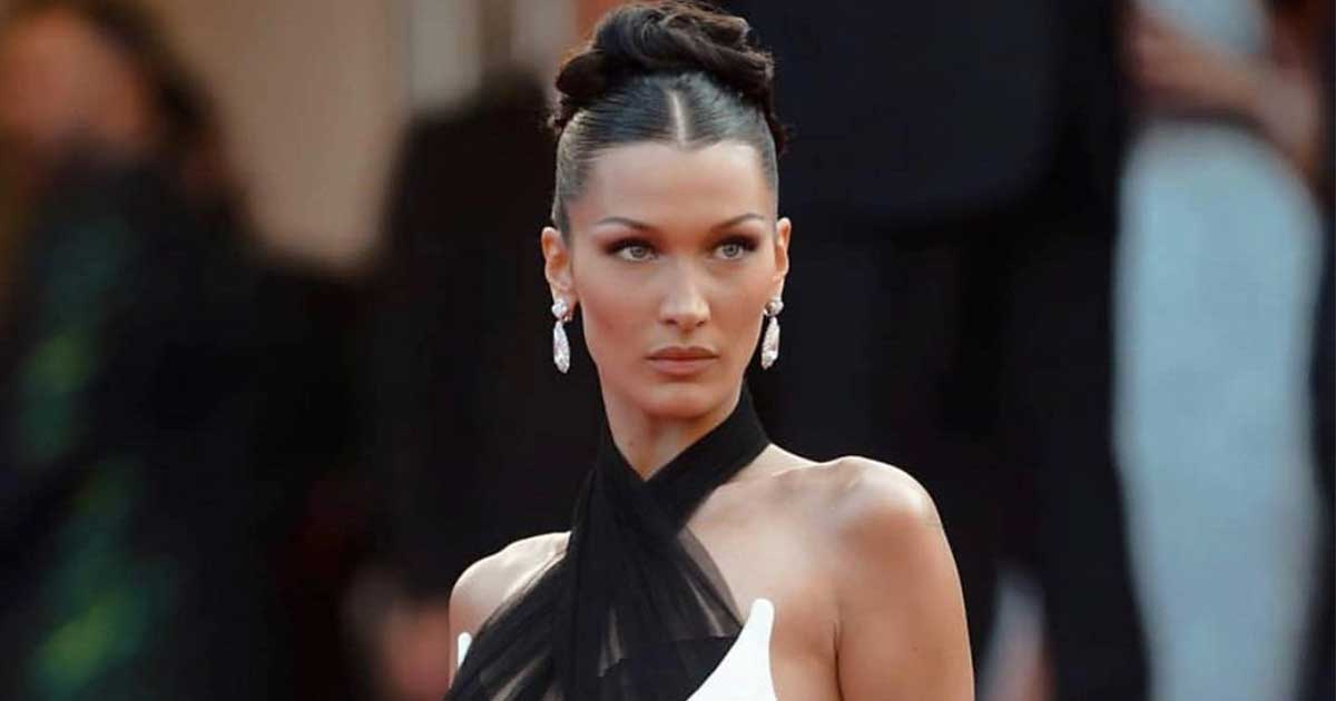 Bella Hadid Once Served A Class Act To The Fans By Gracefully Handling Her Accidentally Exposed P*nties In A Thigh-High Slit Gown – Bow Down Y’All!