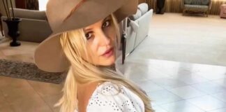 Britney goes bareback! Singer whips off top for naughty horse jaunt amid bitter divorce