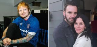 Ed Sheeran wishes Courtney Cox- Johnny McDaid on 10th anniv by playing spl rendition of ‘Shape Of You’