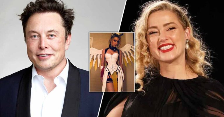 Elon Musk Leaks Ex Amber Heard S Intimate Picture As Mercy From Overwatch Which She Dressed Up