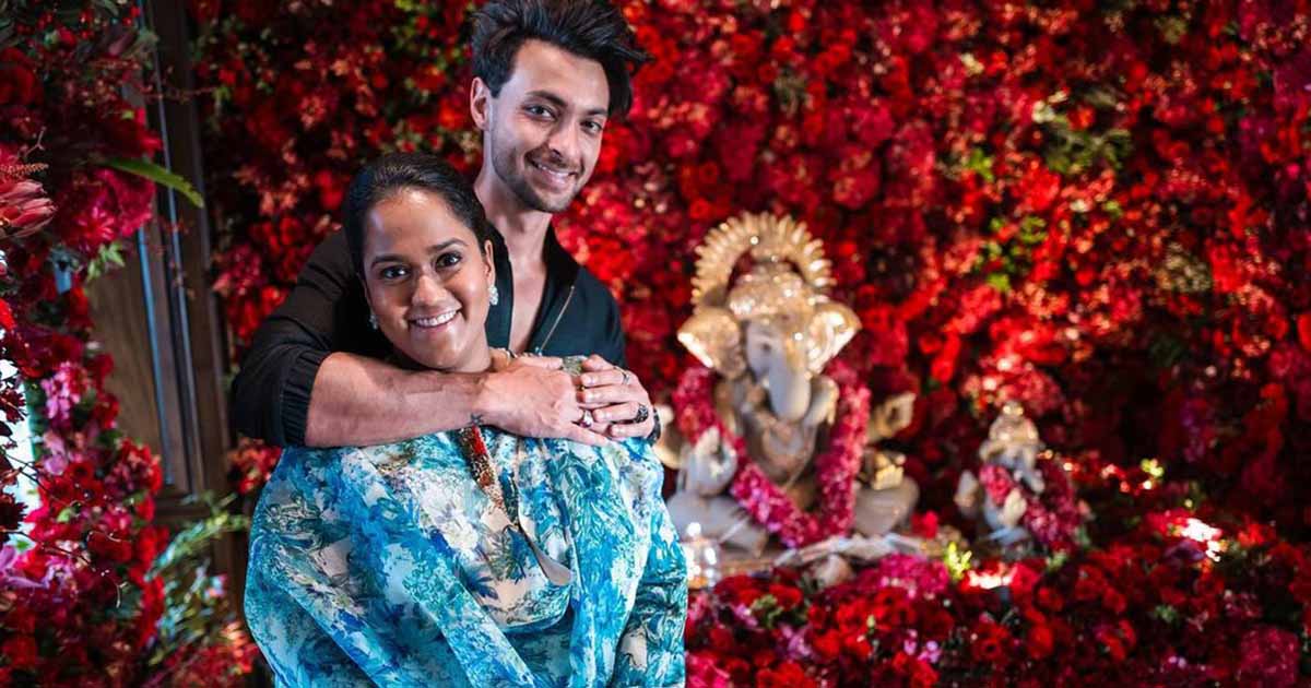 Aayush Sharma & Arpita Khan Sharma Celebrate Ganesh Chaturthi With Friends & Family, Actor Excitedly Shares: "There Is A Sense Of Togetherness"