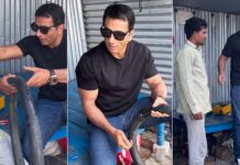 'Gareebo Ka Masiha' Sonu Sood fixes puncture in local repair shop; fans shower love
