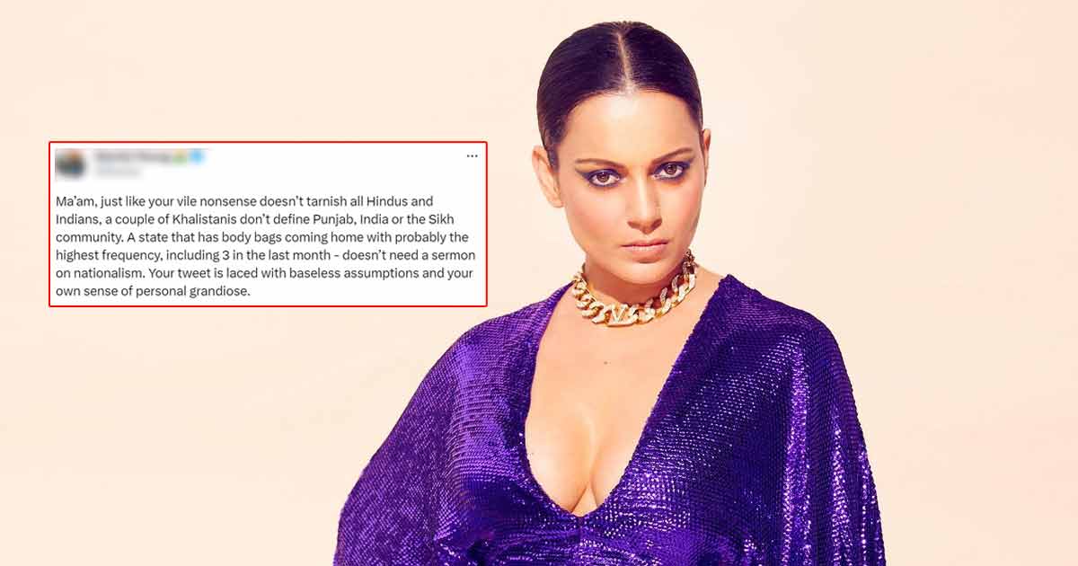 Kangana Ranaut Warns "Accho Ke Liye Bohot Achi Aur Buro Ke Liye Bohot Buri Hu" As Troll Calls Her 'Khalistani' Tweet "Vile Nonsense”