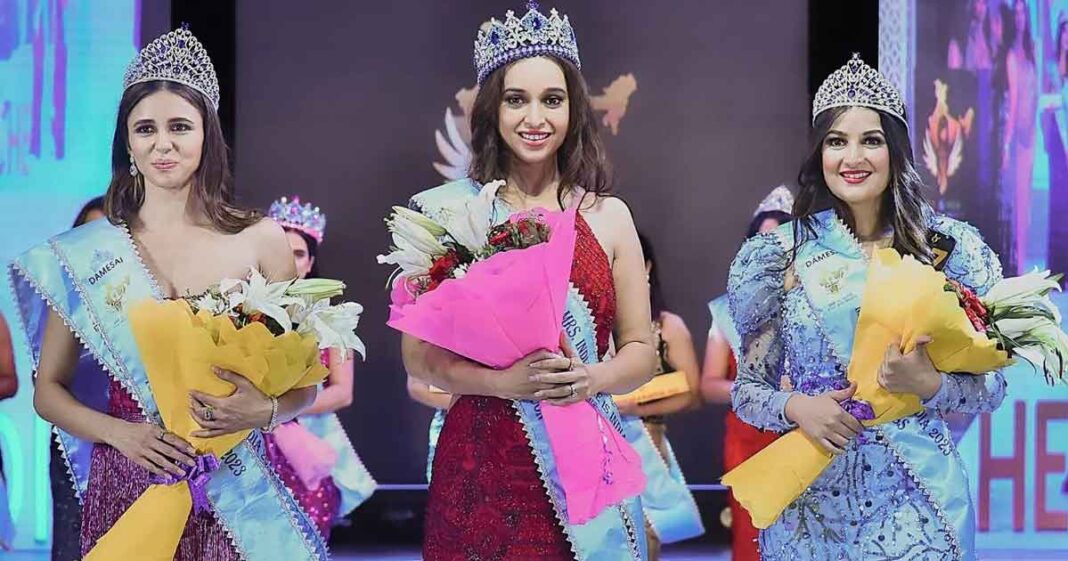 Madhuri Patle Gets Crowned As Mrs Universe India 2023 By She Is India