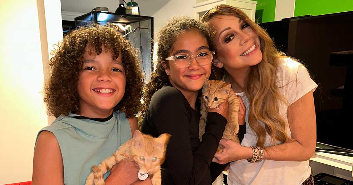 Mariah Carey welcomes two furry friends to her family