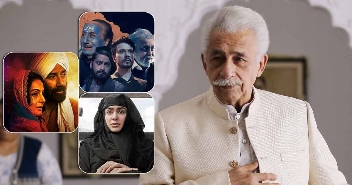 Naseeruddin Shah Slams The Kerala Story & Gadar 2 For Allegedly Promoting Jingoism. Calls The Kashmir Files' Popularity Disturbing