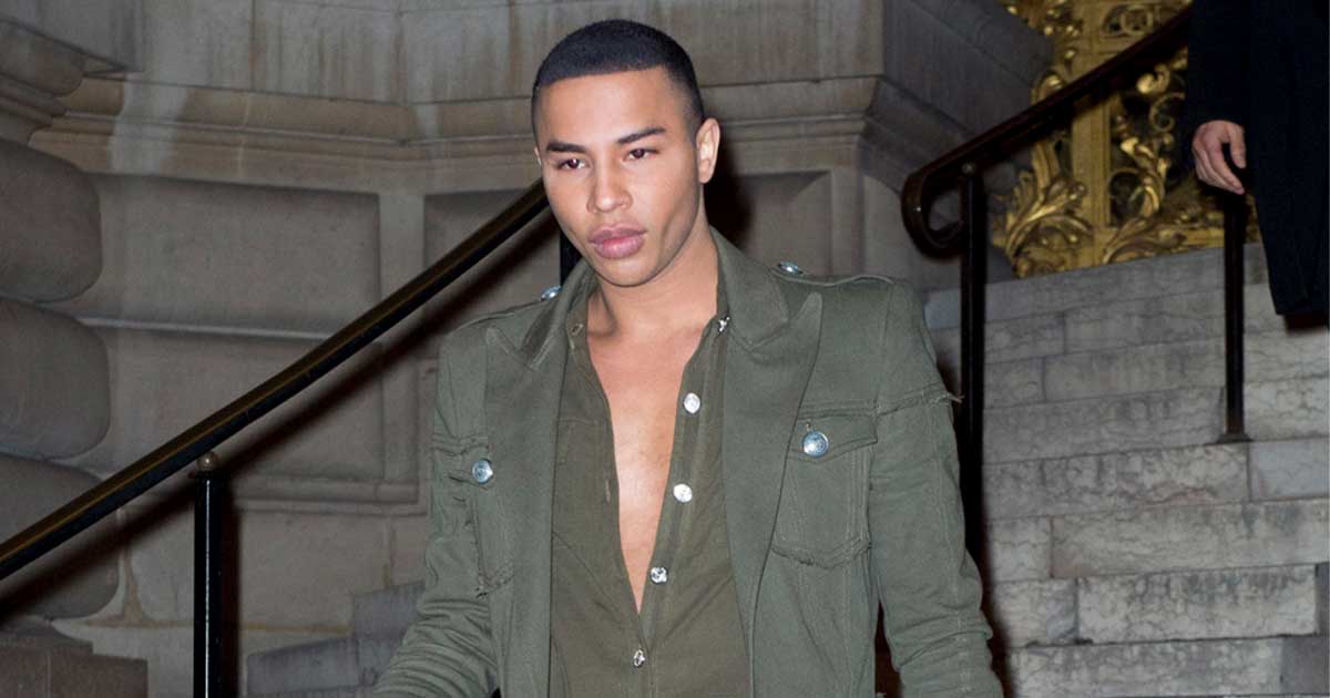 Balmain’s Creative Designer Olivier Rousteing Gets A Huge Shock Ahead Of His Show In Paris Fashion Week