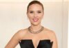 Scarlett Johansson Takes The Little Black Dress Game To Another Level In A Crisscross Halterneck Outfit With Keyhole Cutout
