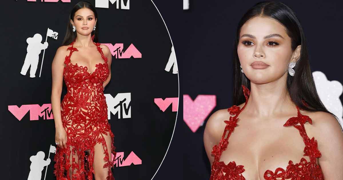 Selena Gomez Shows How to Sport a Pretty Dress Like a Tomboy