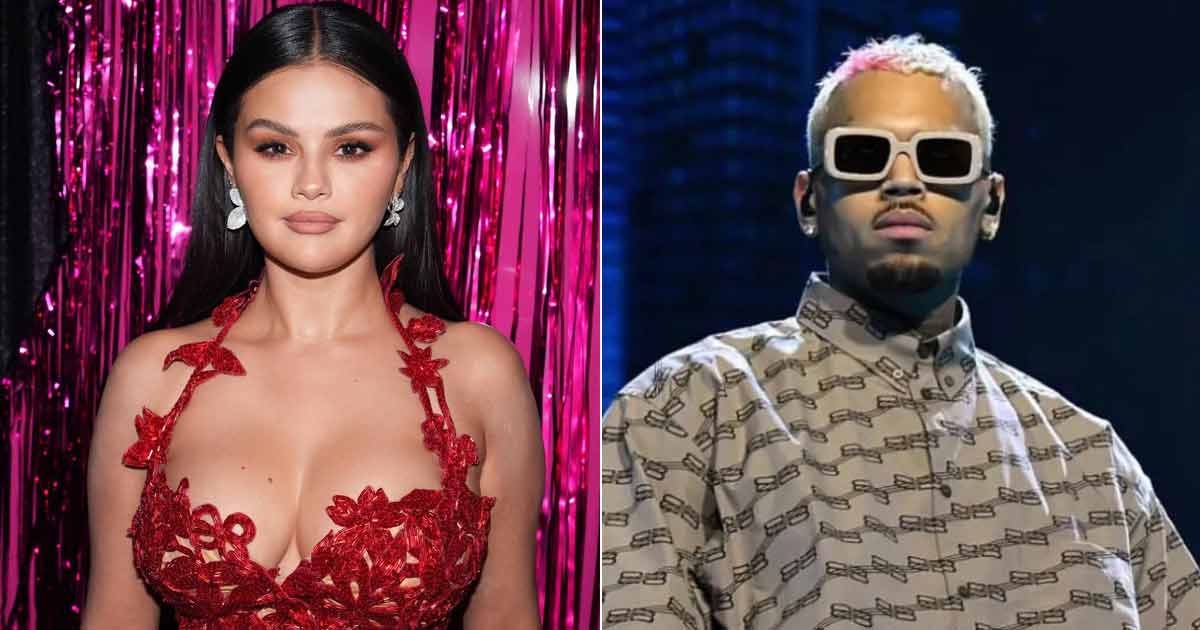 Selena Gomez's Unappealing Expressions During Chris Brown's VMA