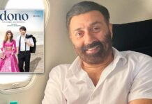 Sunny Deol compares son's debut film 'Dono' with his own production 'Socha Na Tha'