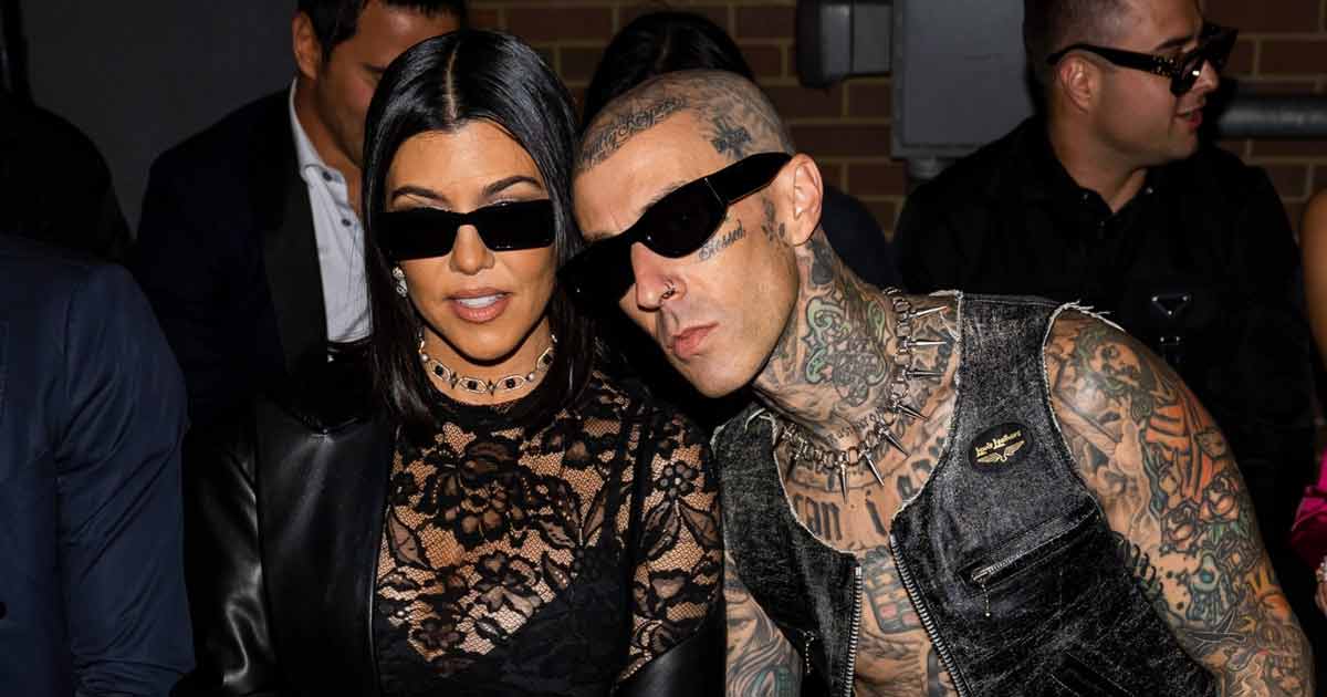 Travis Barker 'constantly checking' on Kourtney Kardashian from the road