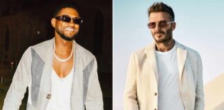 Usher loves bromance with David Beckham: ‘He busted my a** in exercise class!’