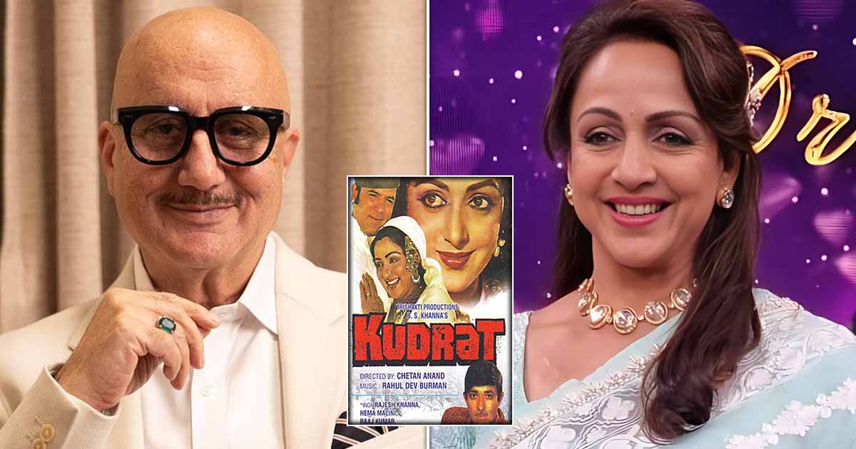 Anupam Kher Recalls When He Saw 'Dream Girl' Hema Malini's Shoot For The First Time On The Sets Of Kudrat