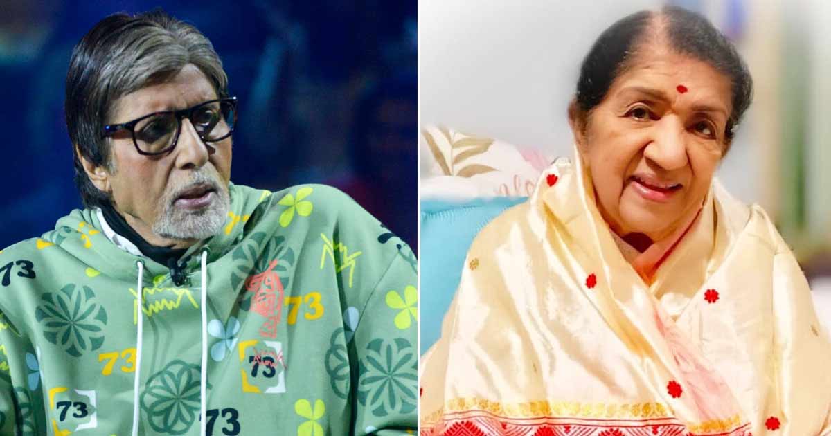 KBC 15: Ambitabh Bachchan Heaps Praises On Late Singer Lata Mangeshkar, Reveals His Father Said "Her Voice Is Like Honey" 