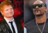 Ed Sheeran couldn't see after getting stoned with Snoop Dogg