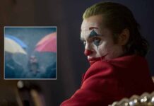 Joaquin Phoenix is dancing in the rain in new 'Joker 2' image