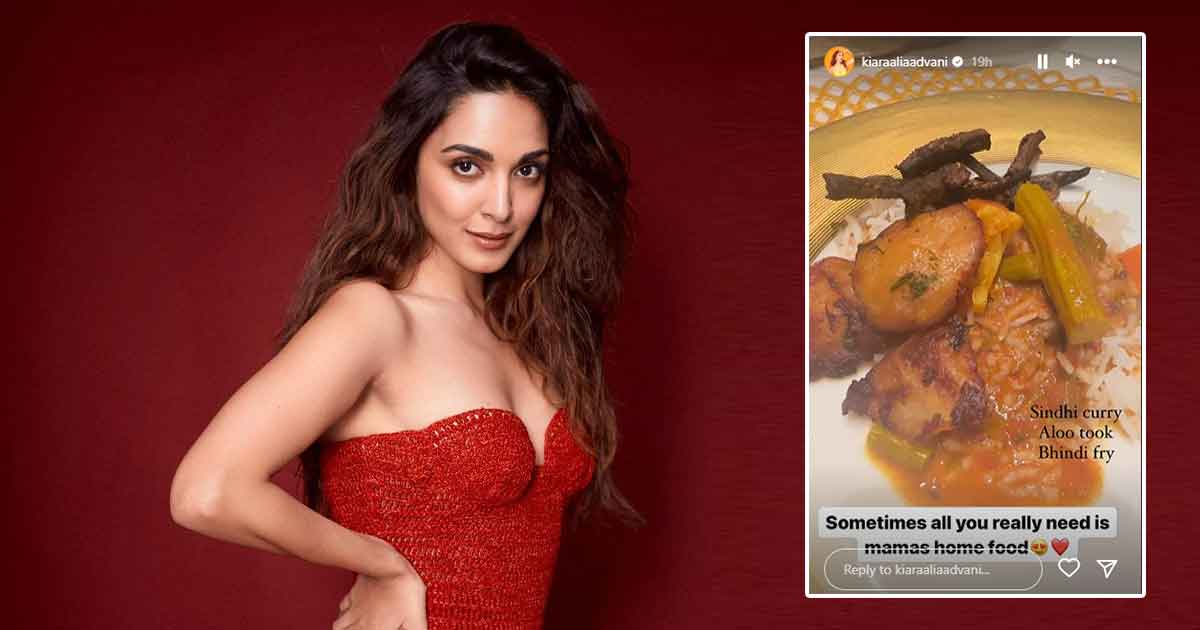 Kiara Advani Enjoys Authentic Home Made Sindhi Food Made By This Special Person