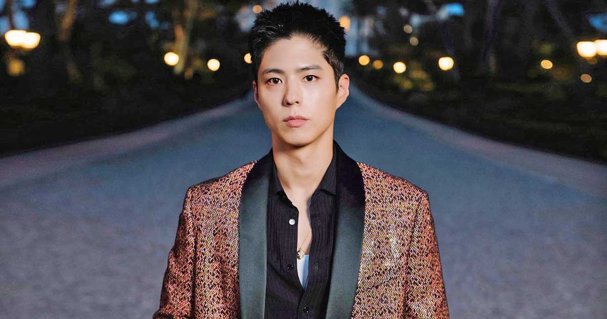 South Korean actor Park Bo-gum attends a fan meeting to promote