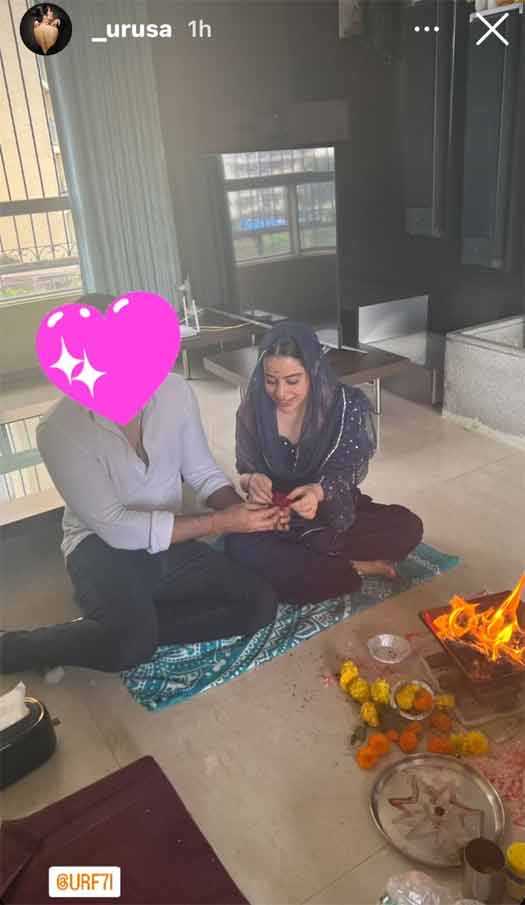 Is Uorfi Javed Secretly Engaged? 